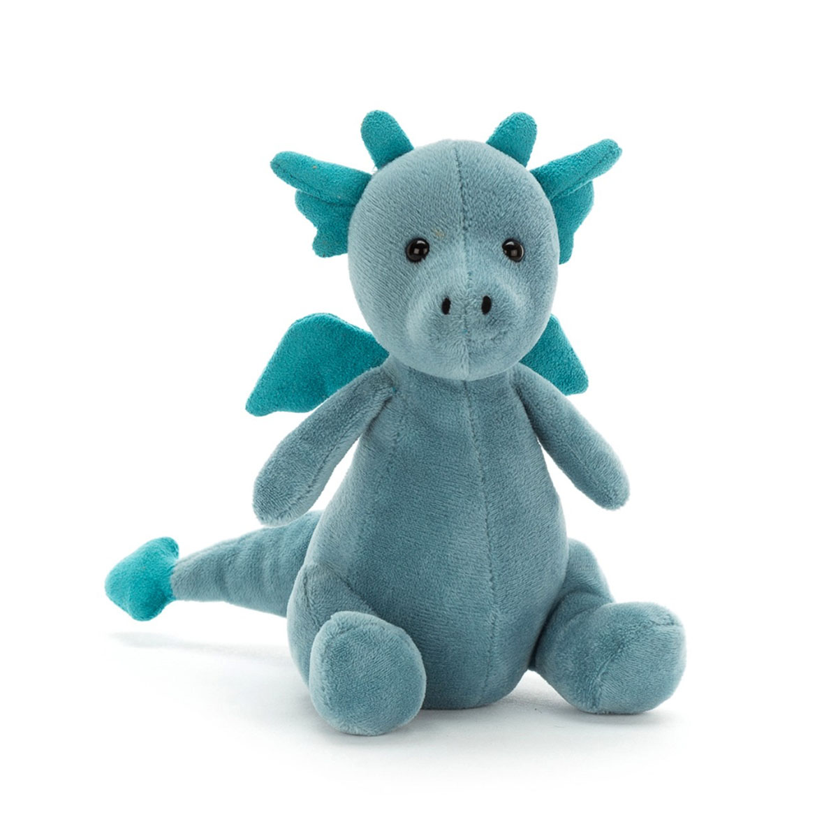 Jellycat bamse, Lille Puff Sapphire - 16 cm - Jellycat ...