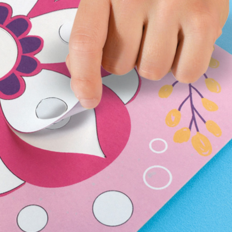 SES Creative, decoupage glitter kort SES Creative Børneneskartel.dk