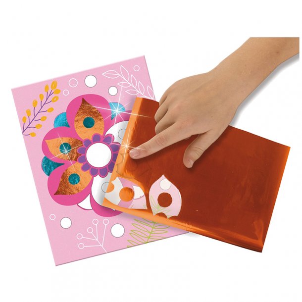 SES Creative, decoupage glitter kort SES Creative Børneneskartel.dk