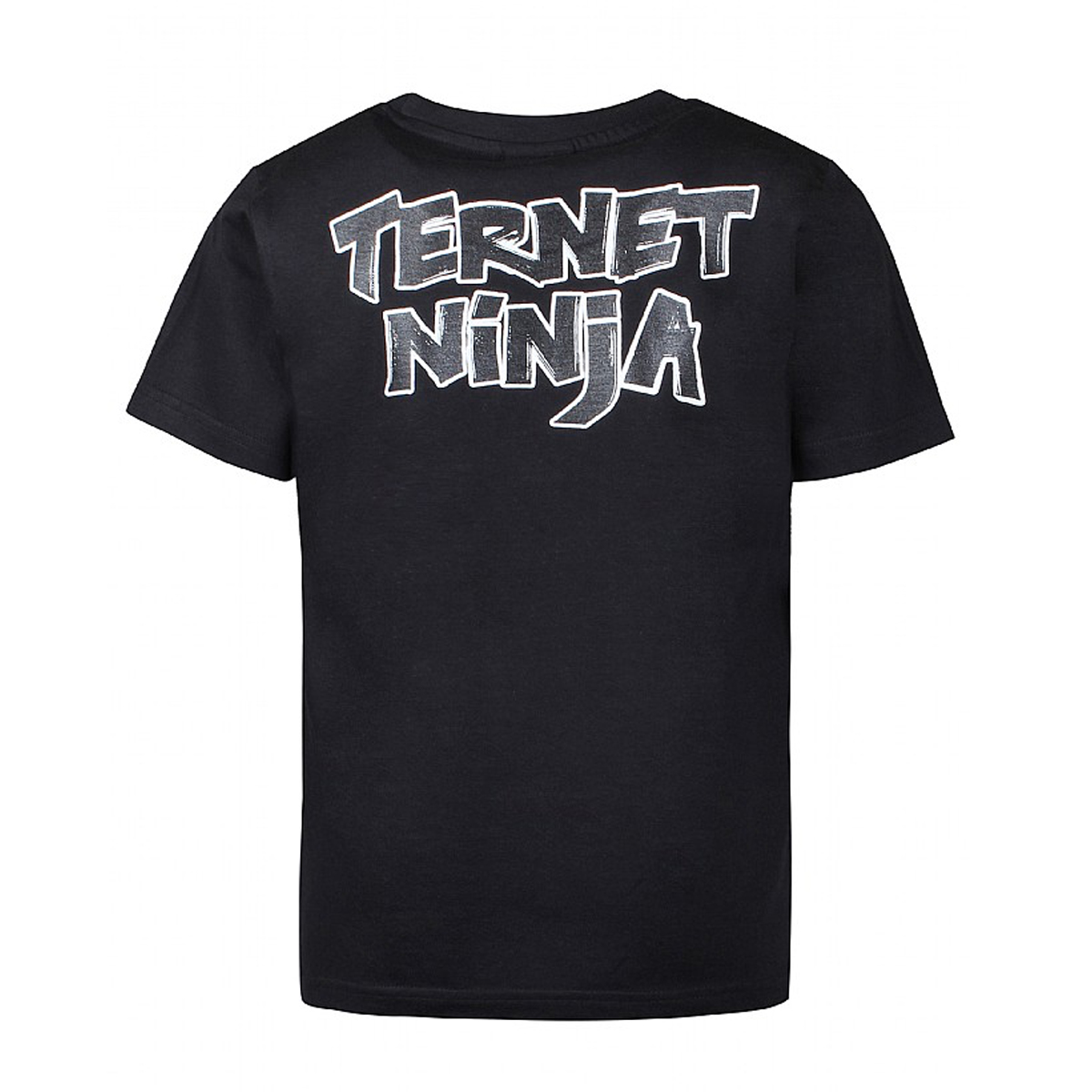 Ternet Ninja ss T-shirt, Stram op menneske - sort - Kids ...