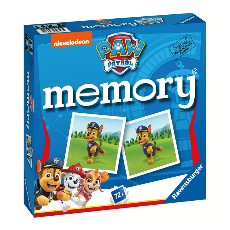 Paw Patrol memory-spil - Børneneskartel.dk